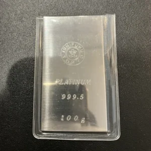 石福金属　プラチナインゴット100g